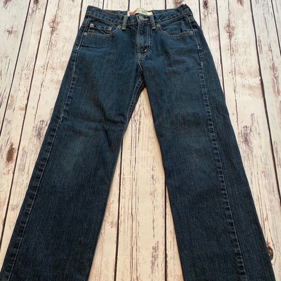 Levi’s 550 jeans dark wash 14 slim 25/27 - Picture 3 of 8